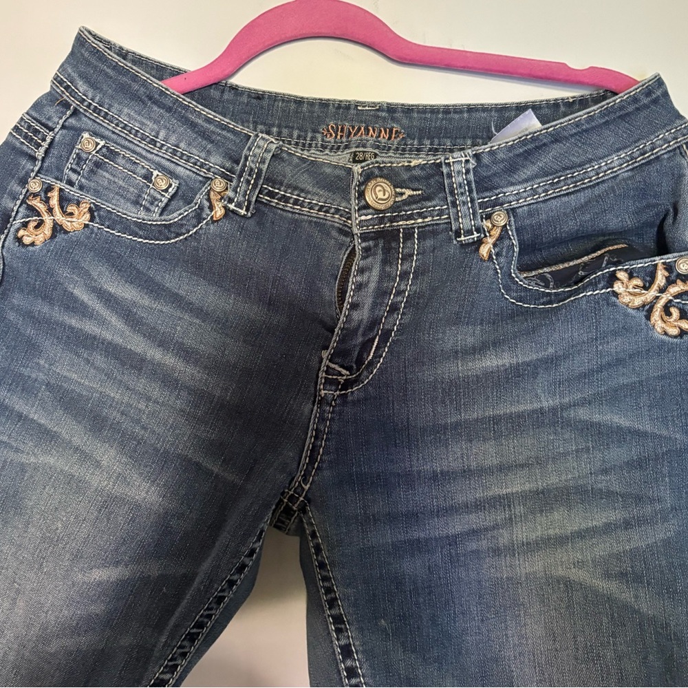 Shyanne Western bootcut jeans.